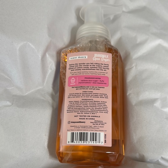 Boardwalk Spun Sugar Foaming Hand Soap - Orange - Picture 4 of 6